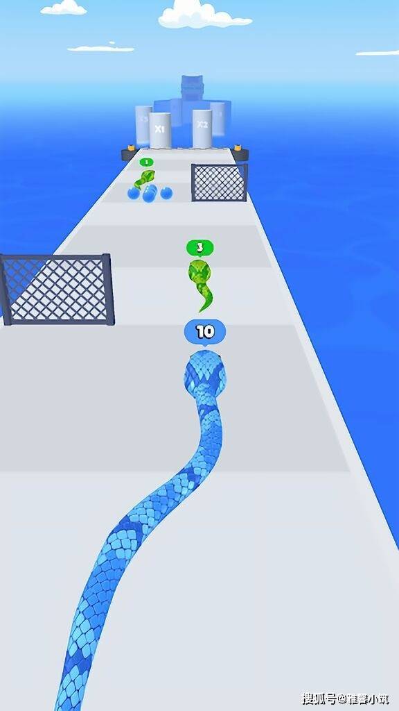 华为免费手机游戏下载
:Freeplay贪吃蛇跑酷游戏《Snake Run Race》让真实的蛇跑酷